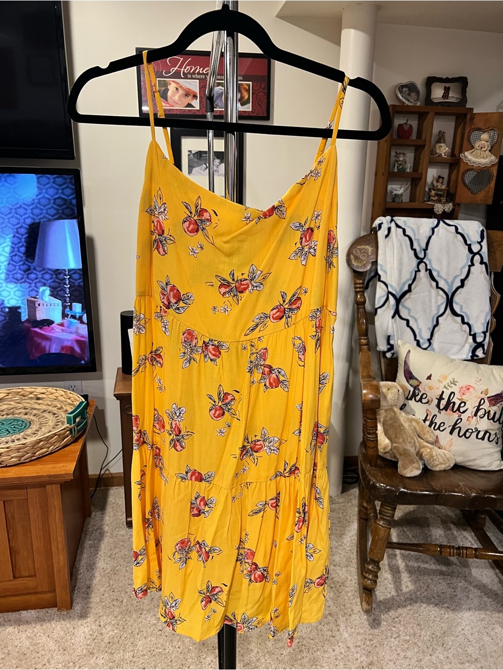 Copper Key Yellow sun dress